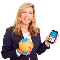 VR Bank Hessenland Foto: Barbara Schneider VR Bank Hessenland Piggy Foto: Barbara Schneider